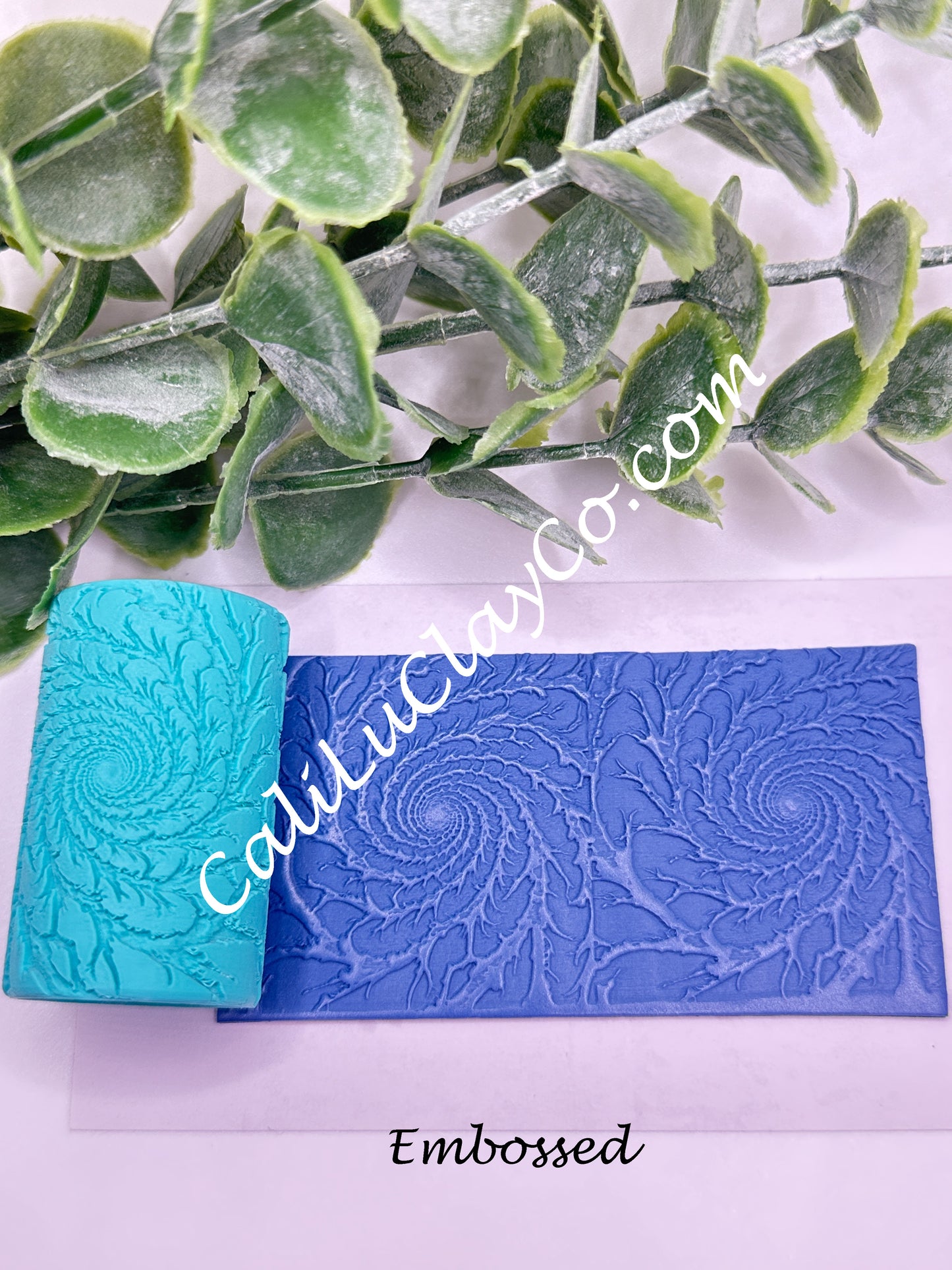 Branch Spiral Texture Roller for Polymer Clay/Fondant/Cookie Dough
