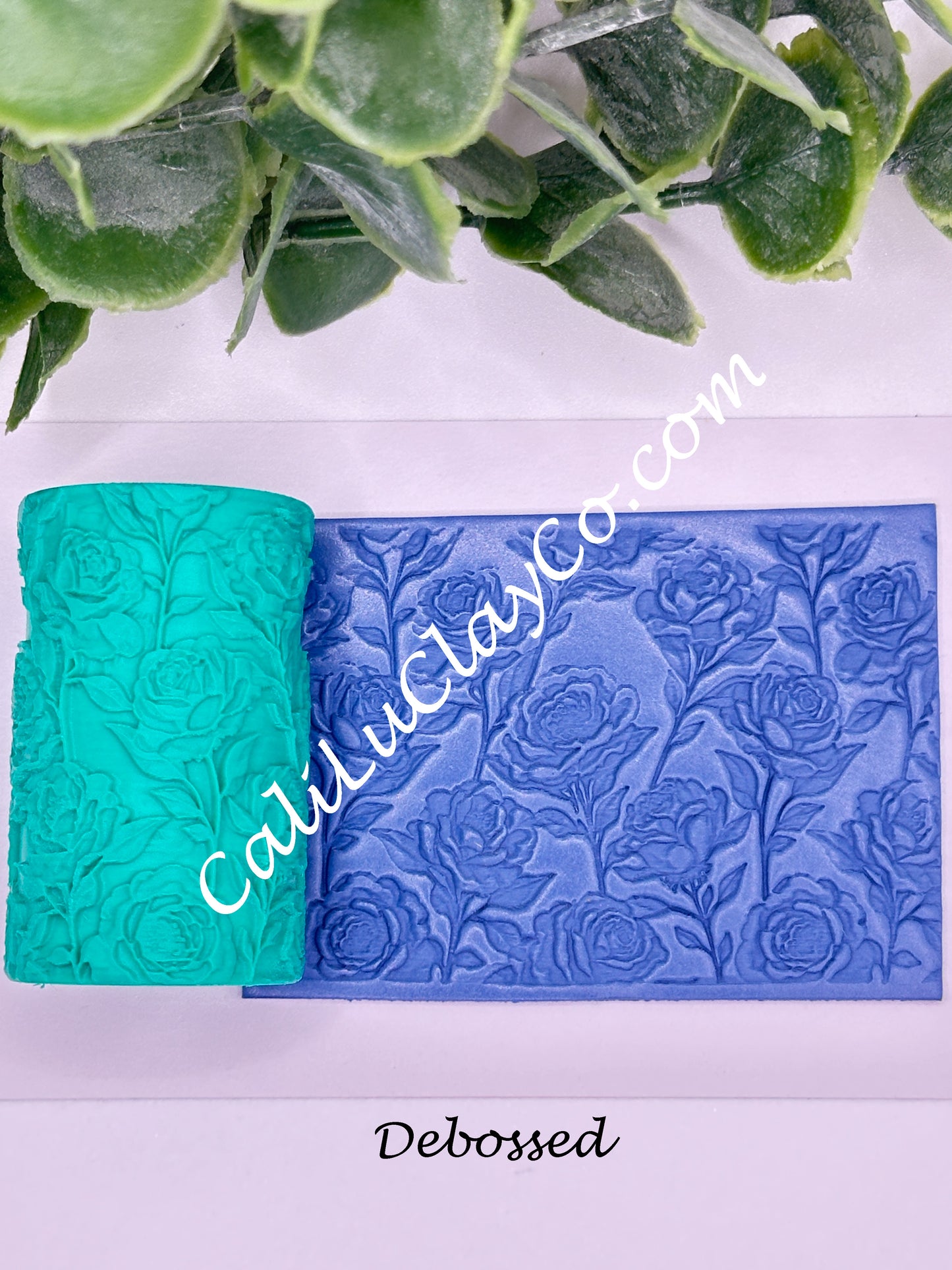 Intricate Roses Texture Roller for Polymer Clay/Fondant/Cookie Dough