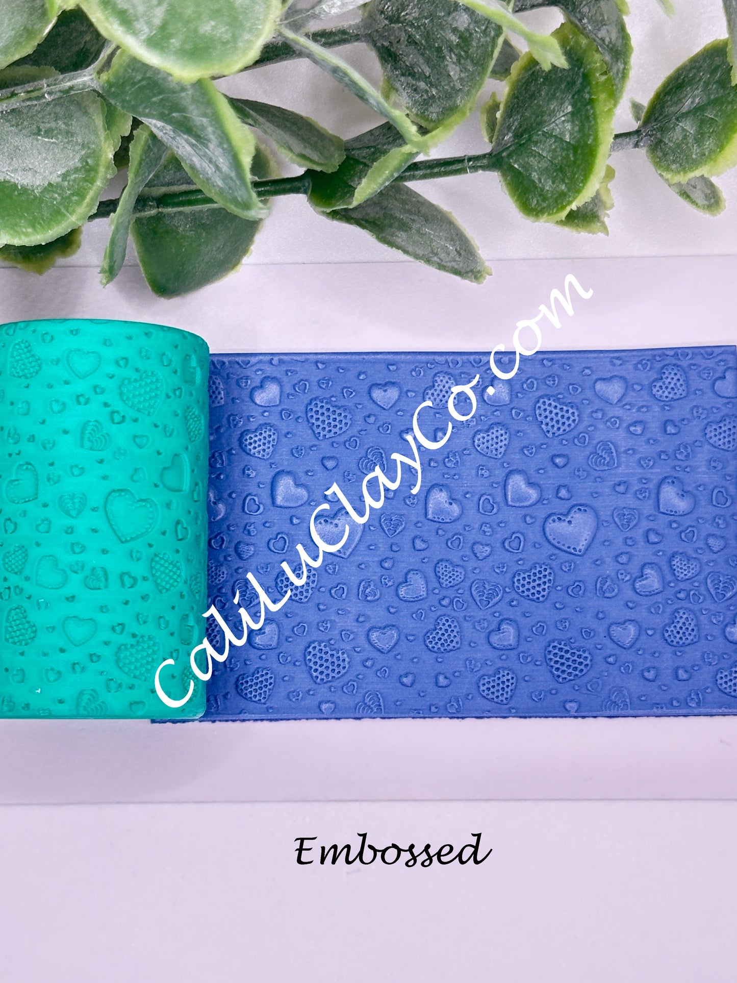 Sweethearts Texture Roller for Polymer Clay/Fondant/Cookie Dough