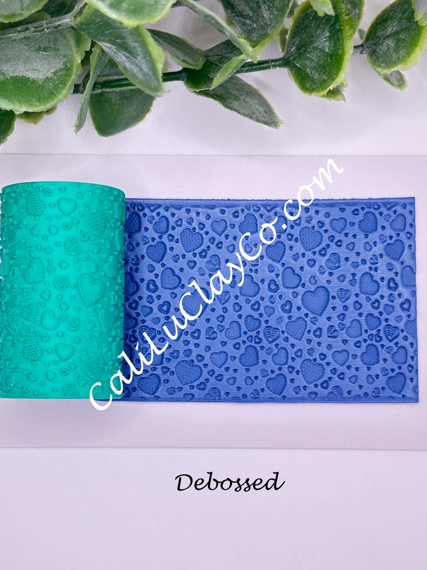 Sweethearts Texture Roller for Polymer Clay/Fondant/Cookie Dough