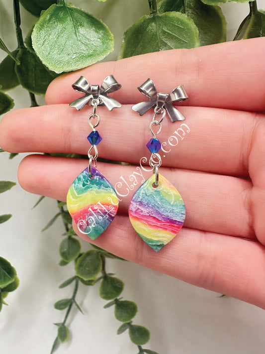 Bows & Rainbows with Swarovski Crystals