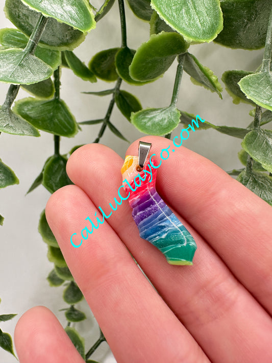 Rainbow California Pendant #3