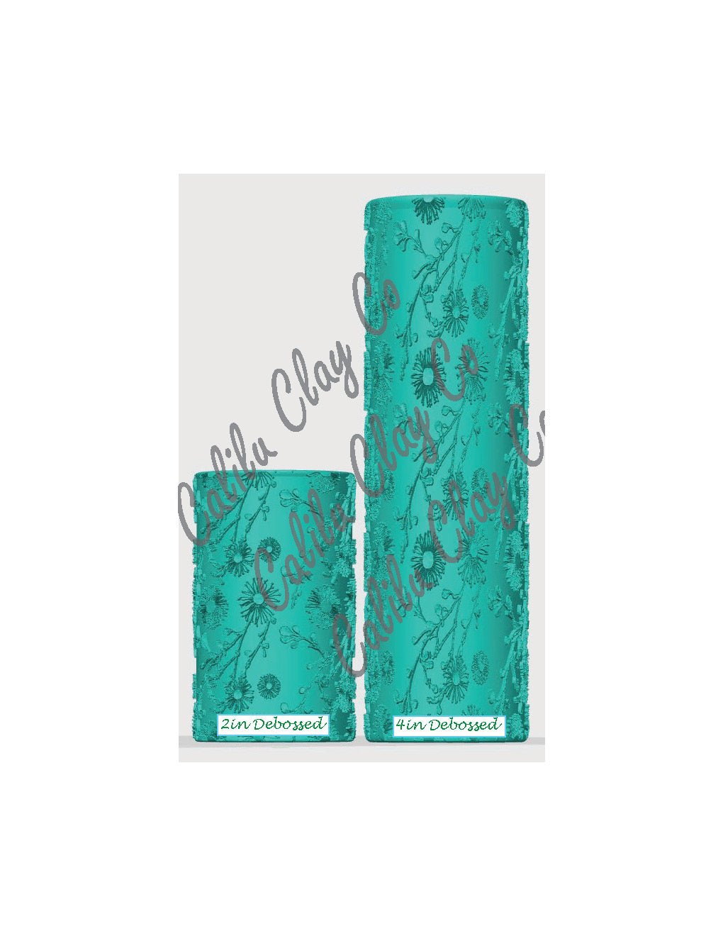 Dandelions Texture Roller for Polymer Clay/Fondant/Cookie Dough