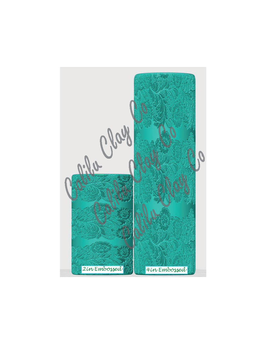 Floral Lace #2 Texture Roller for Polymer Clay/Fondant/Cookie Dough