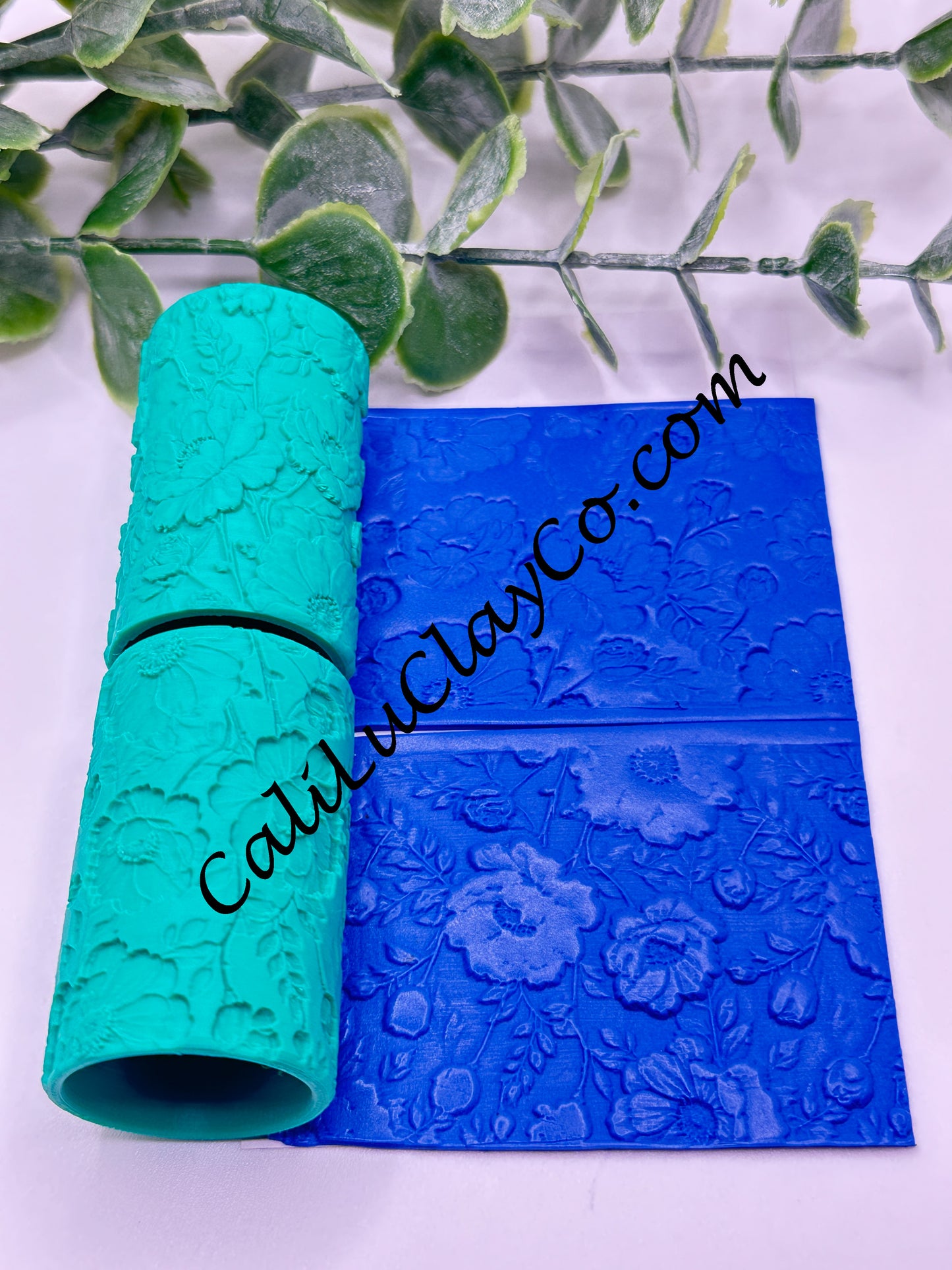 Floral Bouquet Texture Roller for Polymer Clay/Fondant/Cookie Dough