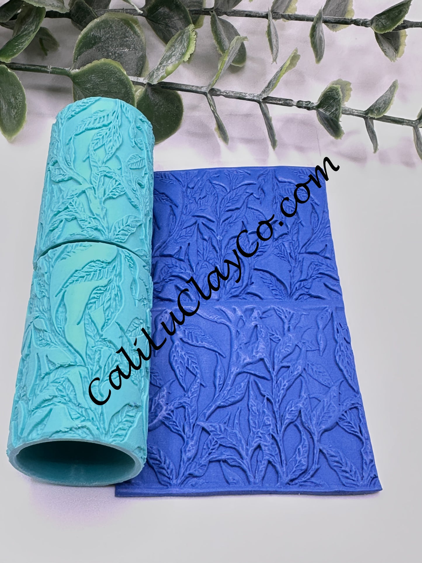 Flowy Foliage 2 Texture Roller for Polymer Clay/Fondant/Cookie Dough