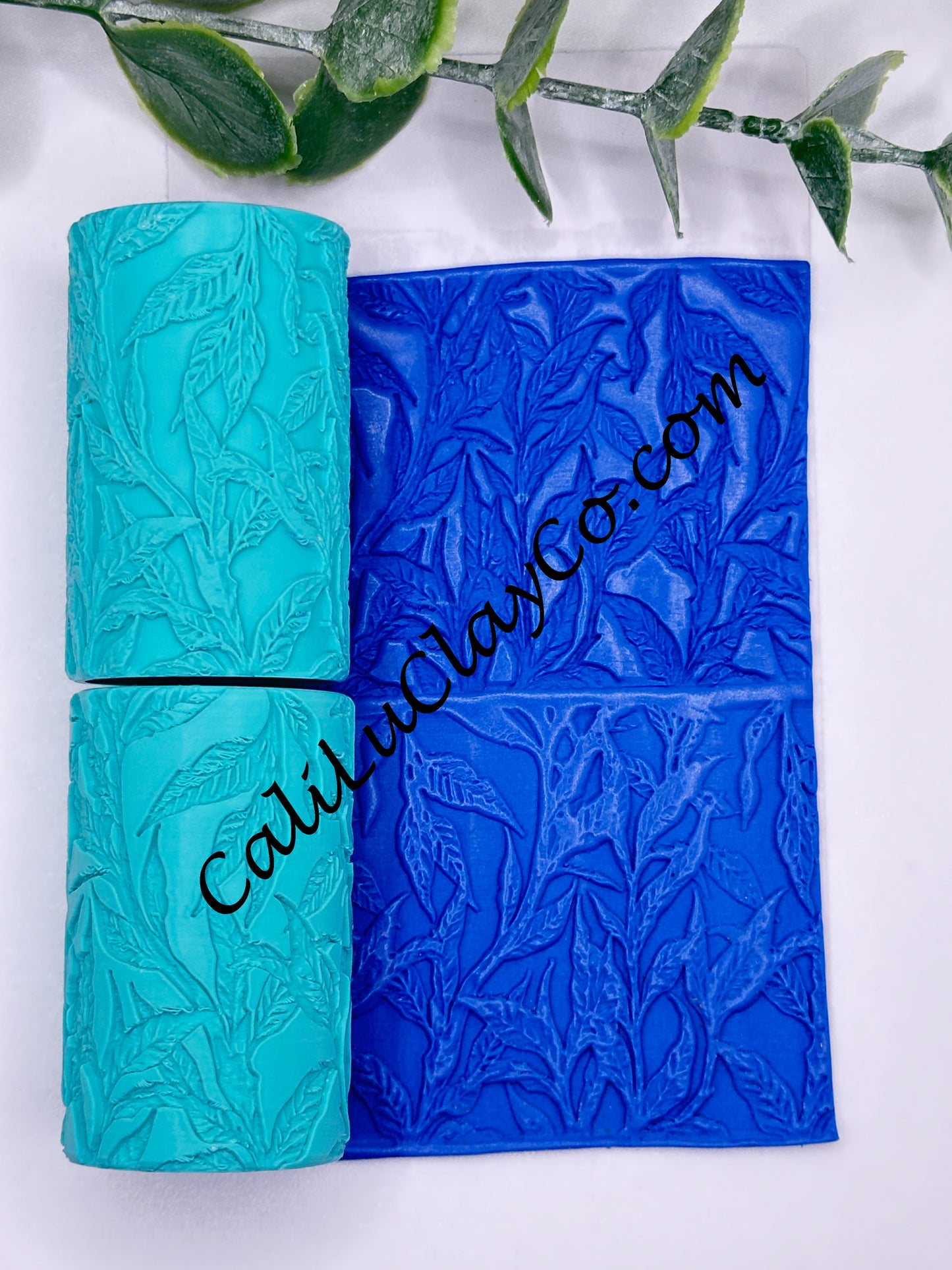 Flowy Foliage 2 Texture Roller for Polymer Clay/Fondant/Cookie Dough