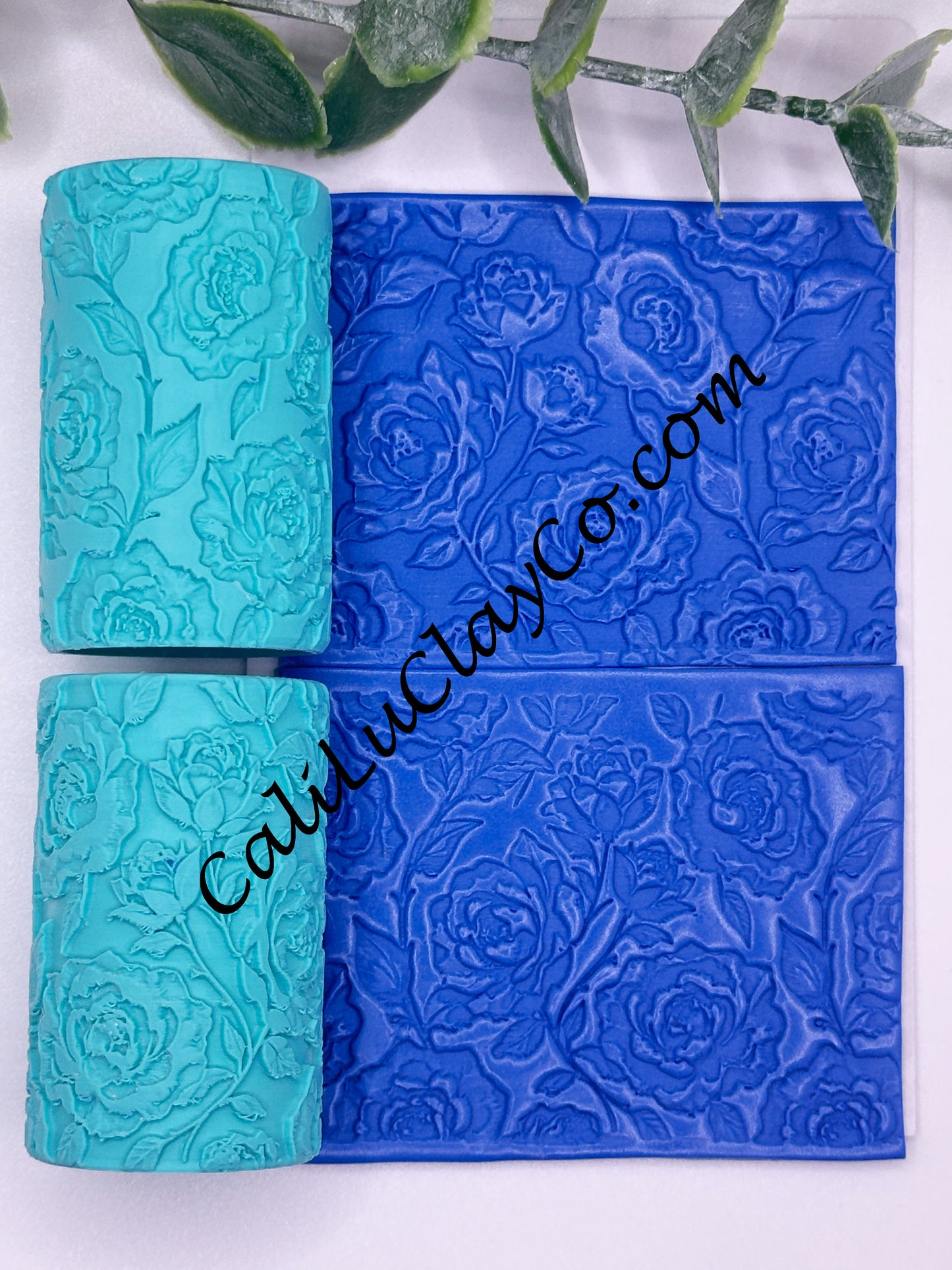Heirloom Roses #2 Texture Roller for Polymer Clay/Fondant/Cookie Dough