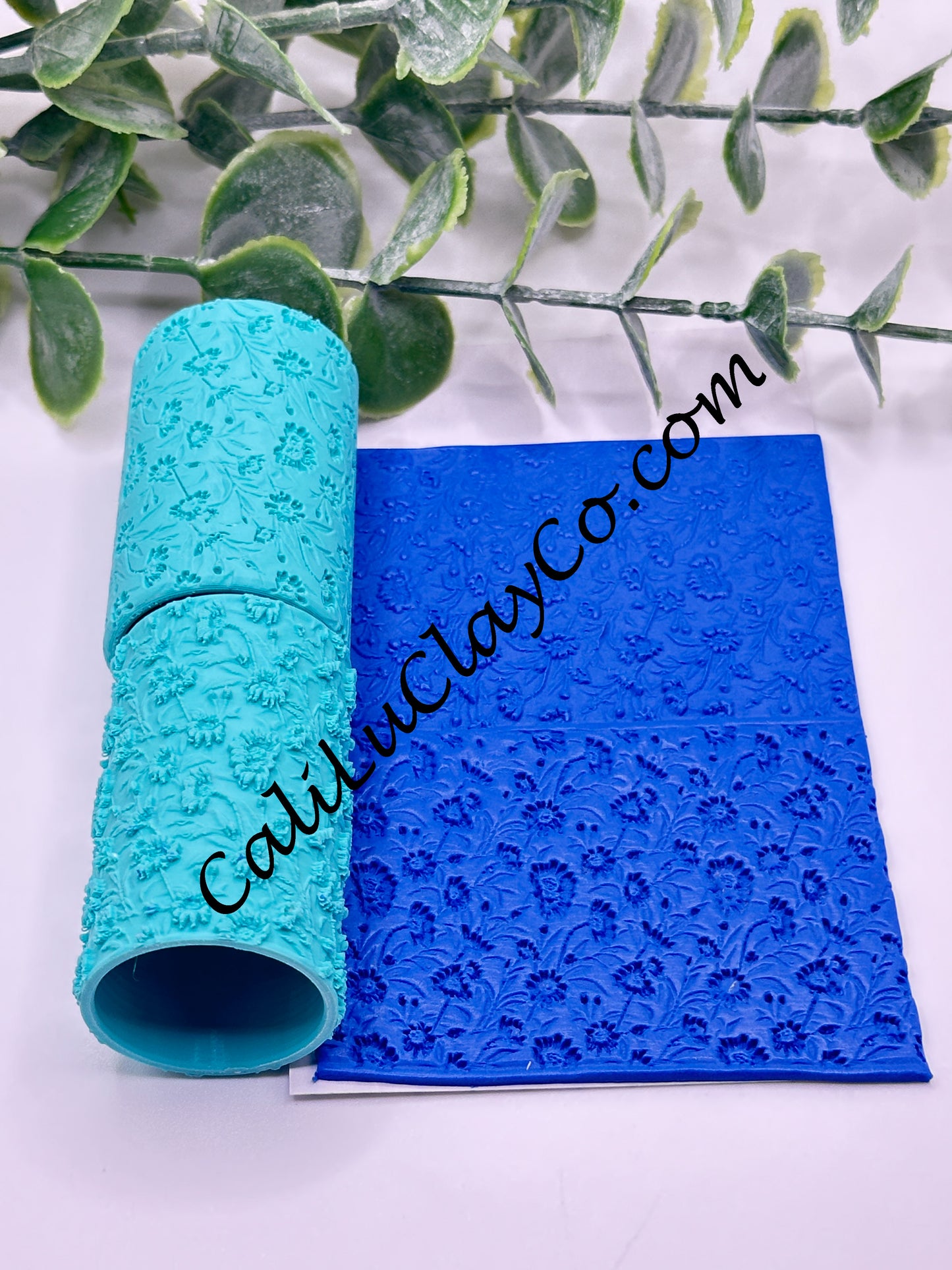 Wild Daisies Texture Roller for Polymer Clay/Fondant/Cookie Dough