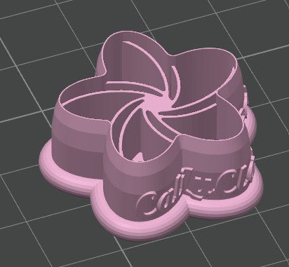Plumeria Cookie Cutter / Polymer Clay Cutter