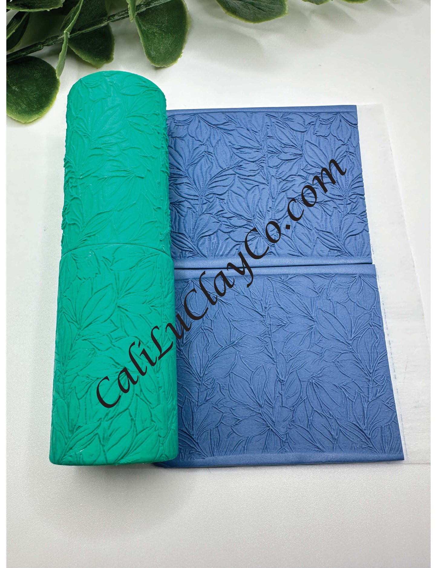 Floral Splash Texture Roller for Polymer Clay/Fondant/Cookie Dough