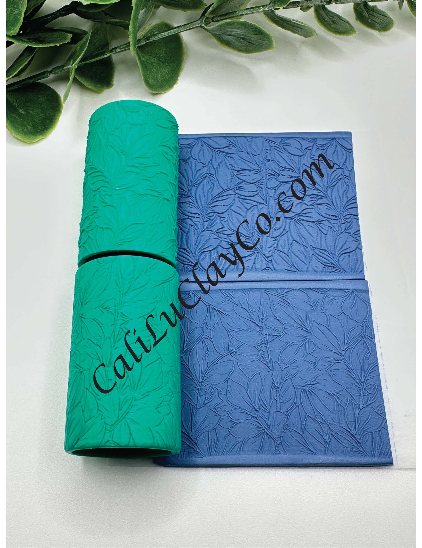 Floral Splash Texture Roller for Polymer Clay/Fondant/Cookie Dough