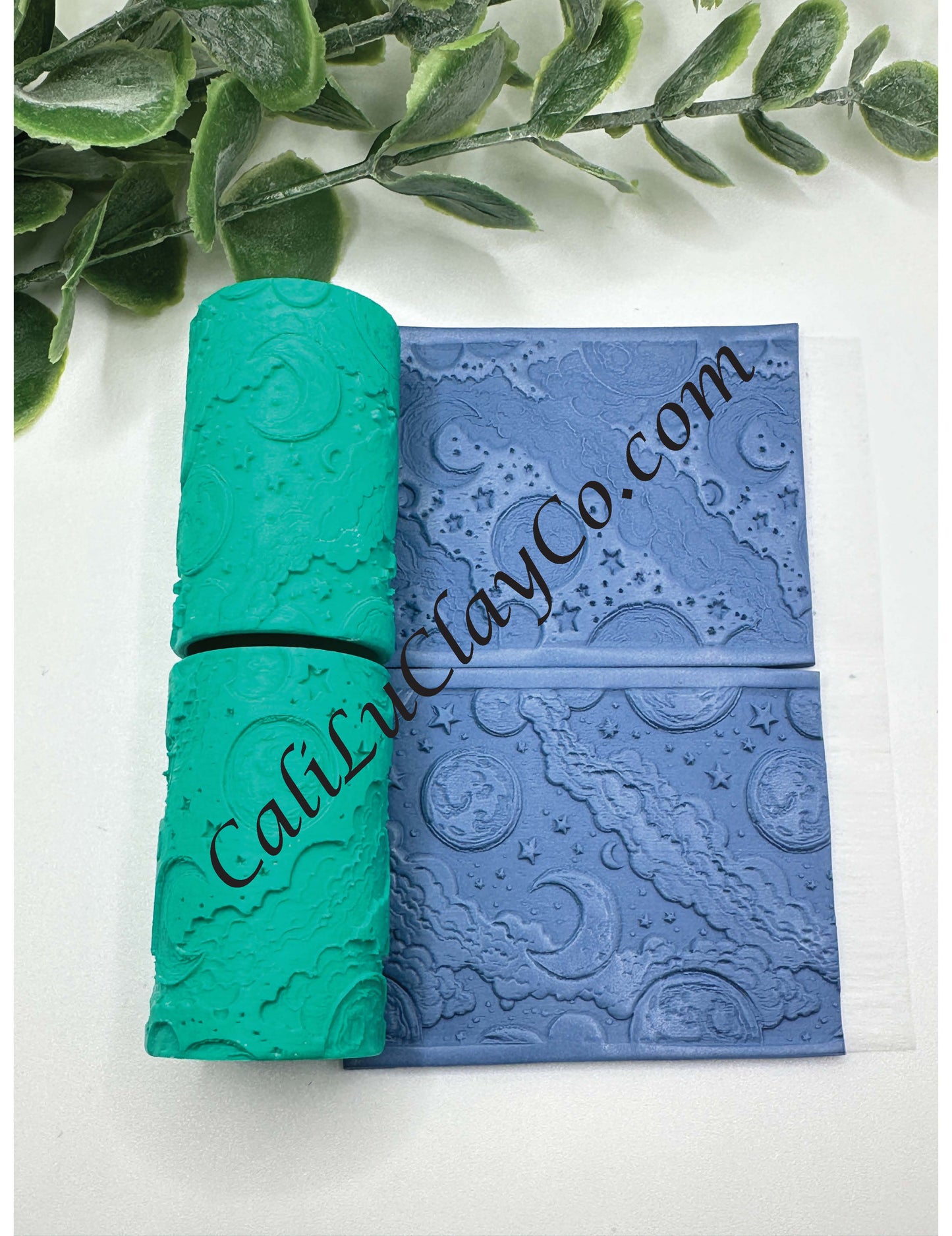 Celestial Clouds Polymer Clay / Cookie Dough Texture Roller