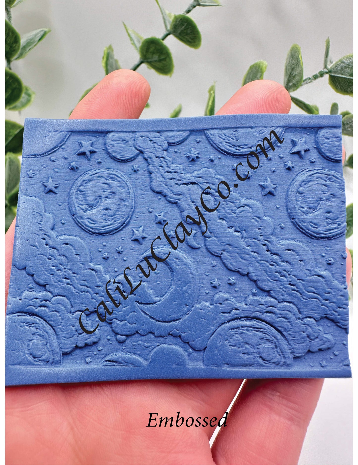 Celestial Clouds Polymer Clay / Cookie Dough Texture Roller