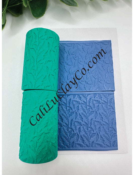 Feathery Leaves (Tiny Leaves) Texture Roller for Polymer Clay/Fondant/Cookie Dough
