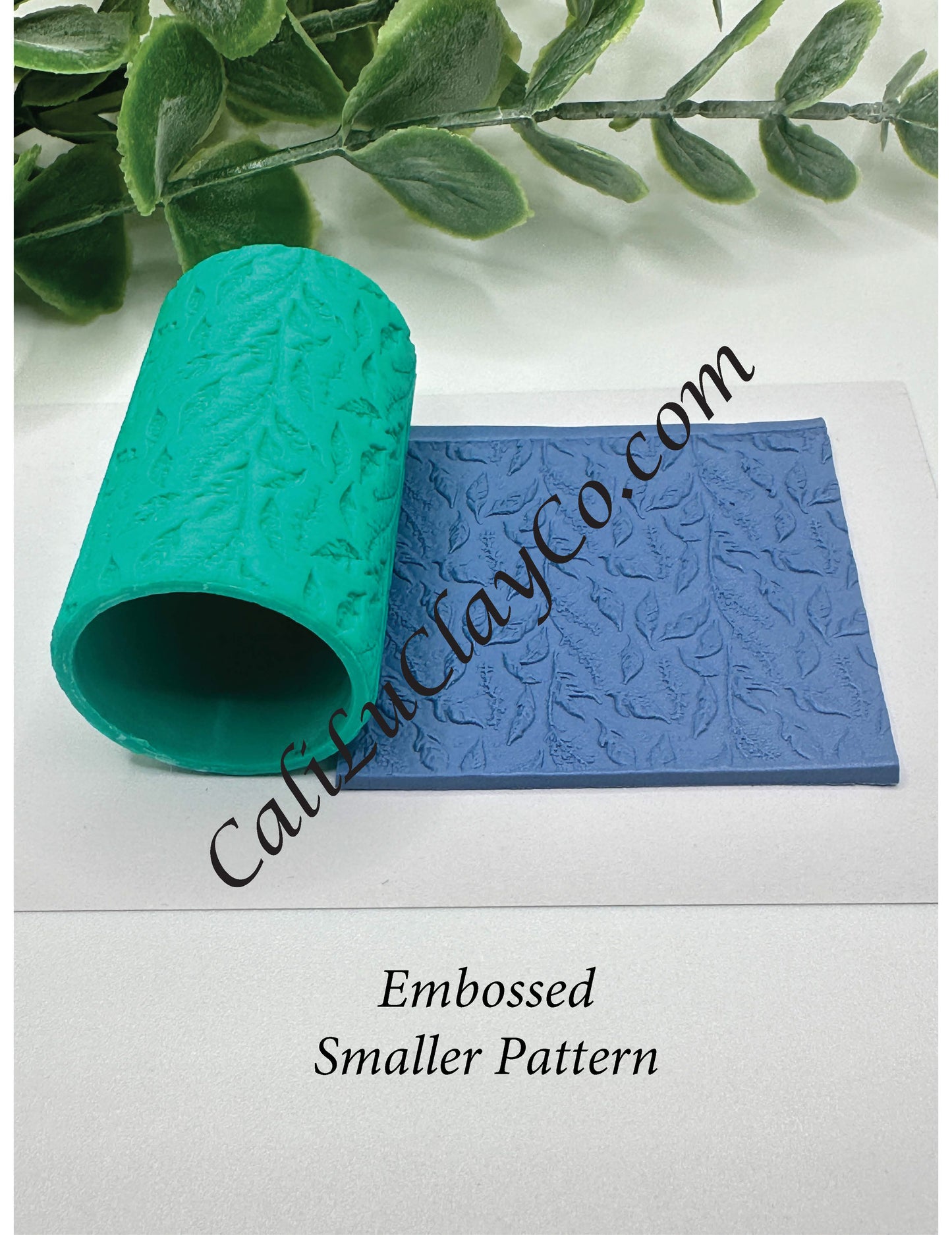 Feathery Leaves (Tiny Leaves) Texture Roller for Polymer Clay/Fondant/Cookie Dough