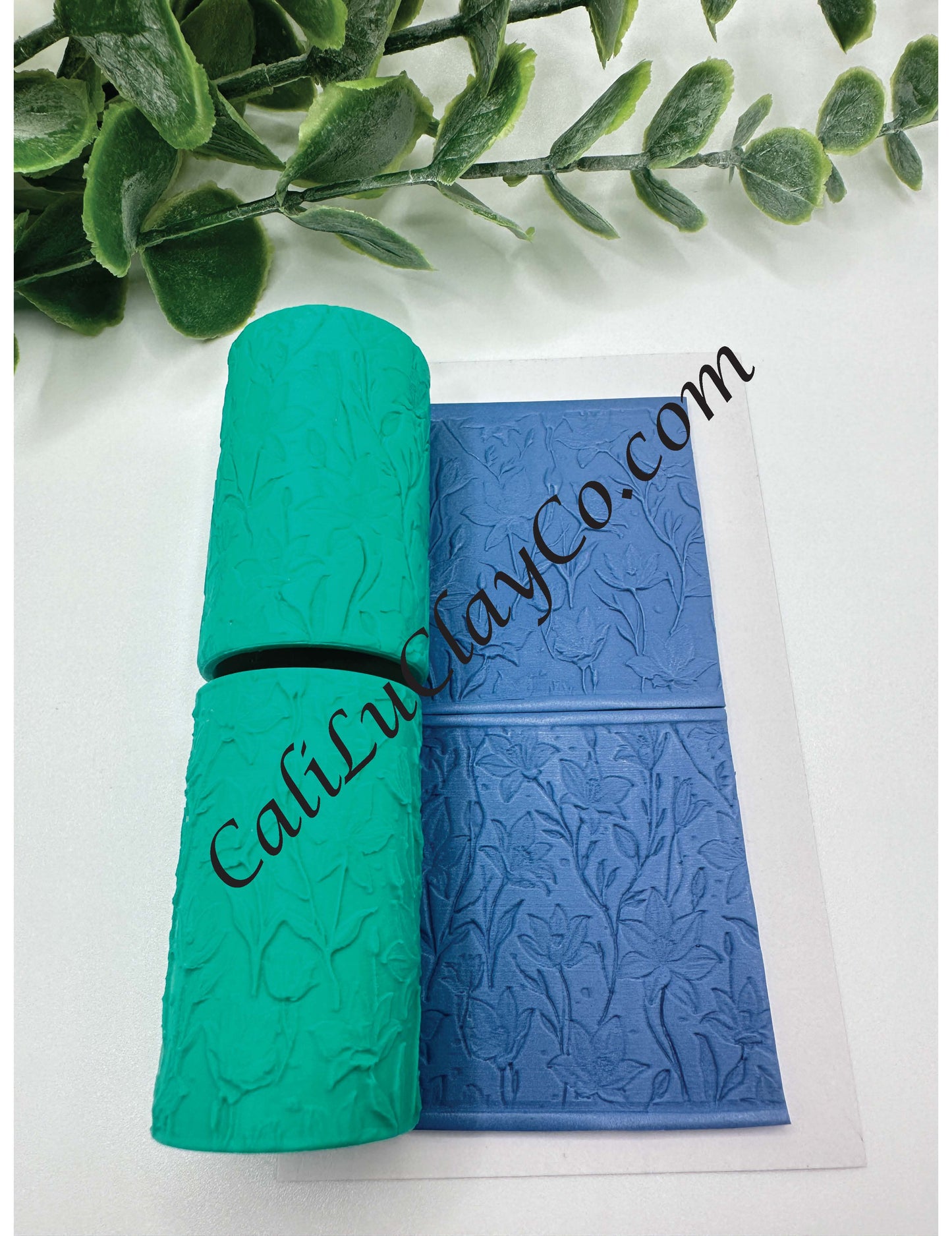 Stargazer Lilies Texture Roller for Polymer Clay/Fondant/Cookie Dough