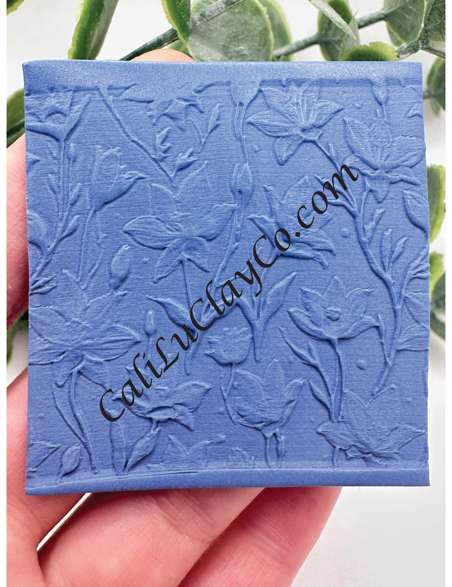 Stargazer Lilies Texture Roller for Polymer Clay/Fondant/Cookie Dough