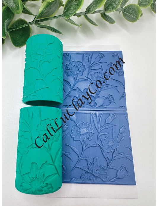 Cosmos Texture Roller for Polymer Clay/Fondant/Dough