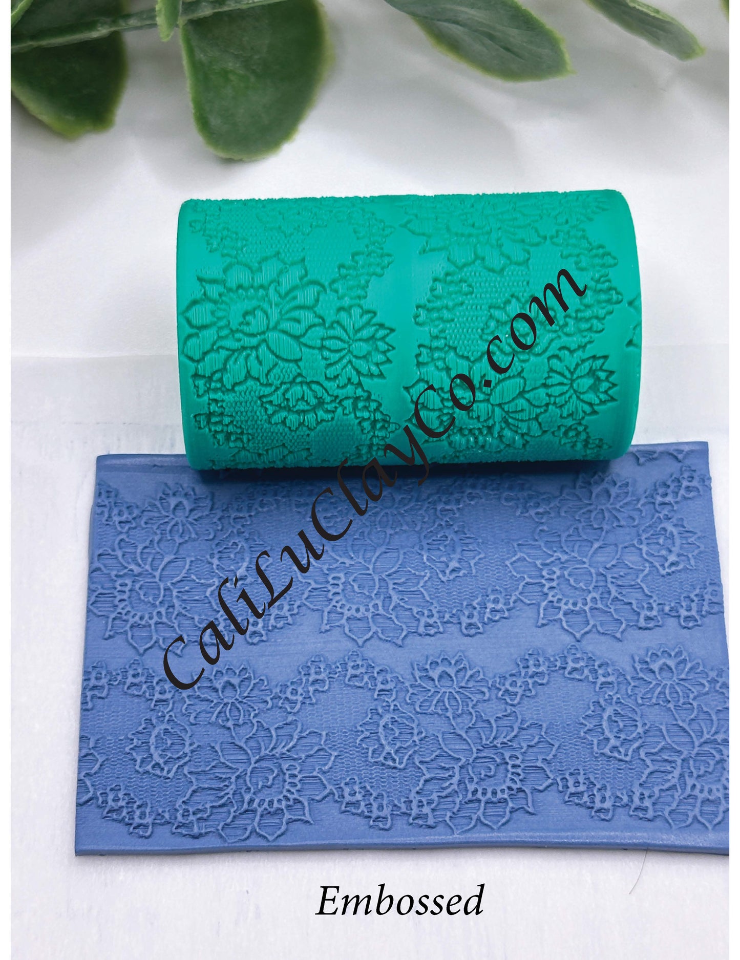 Floral Lace #1 Texture Roller for Polymer Clay/Fondant/Cookie Dough