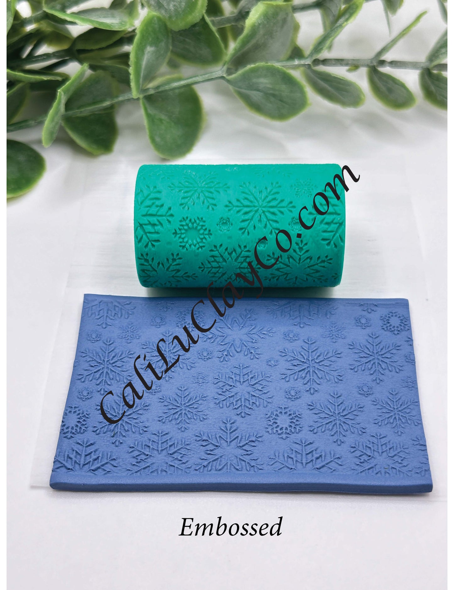 Snowflakes Texture Roller for Polymer Clay/Fondant/Cookie Dough
