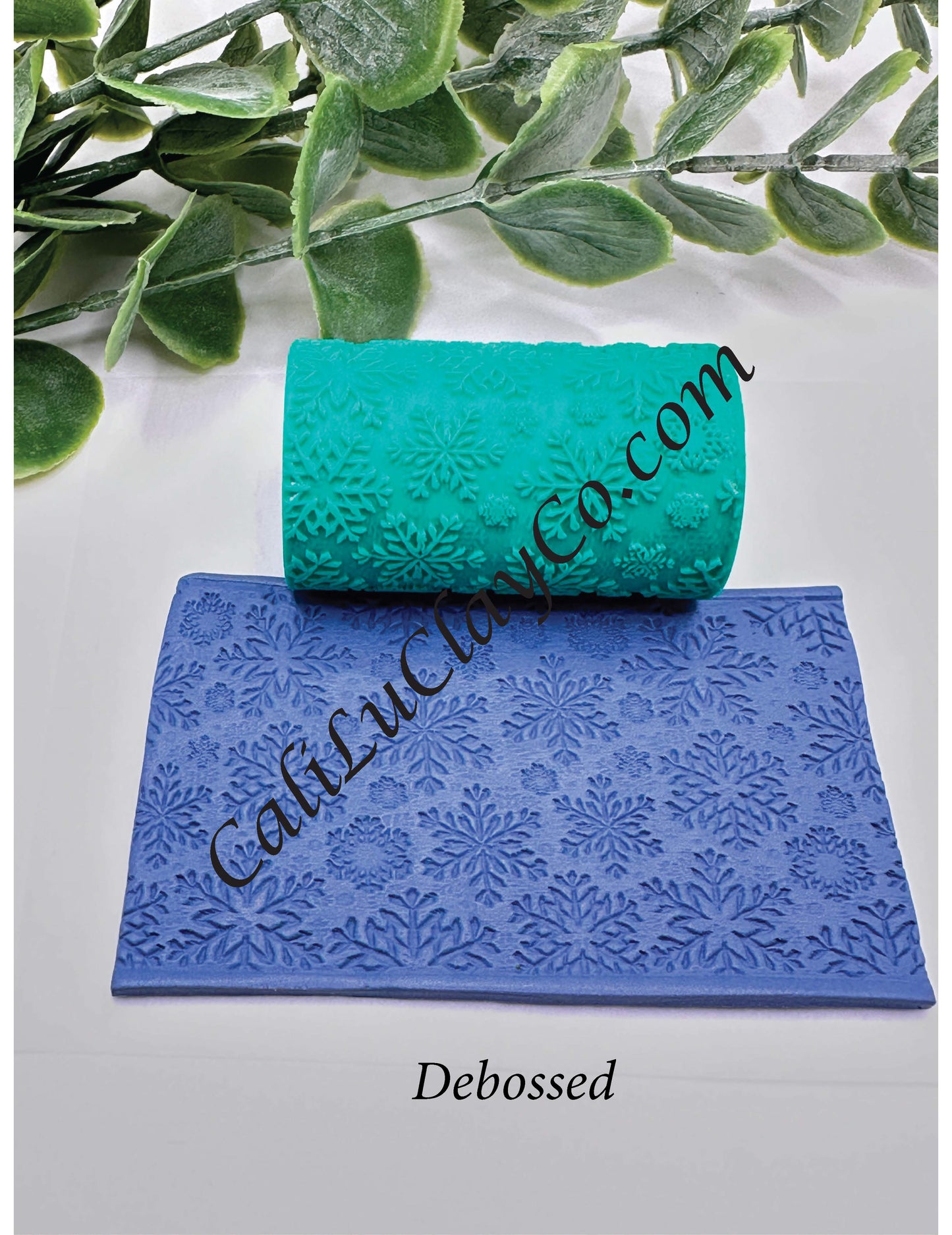 Snowflakes Texture Roller for Polymer Clay/Fondant/Cookie Dough