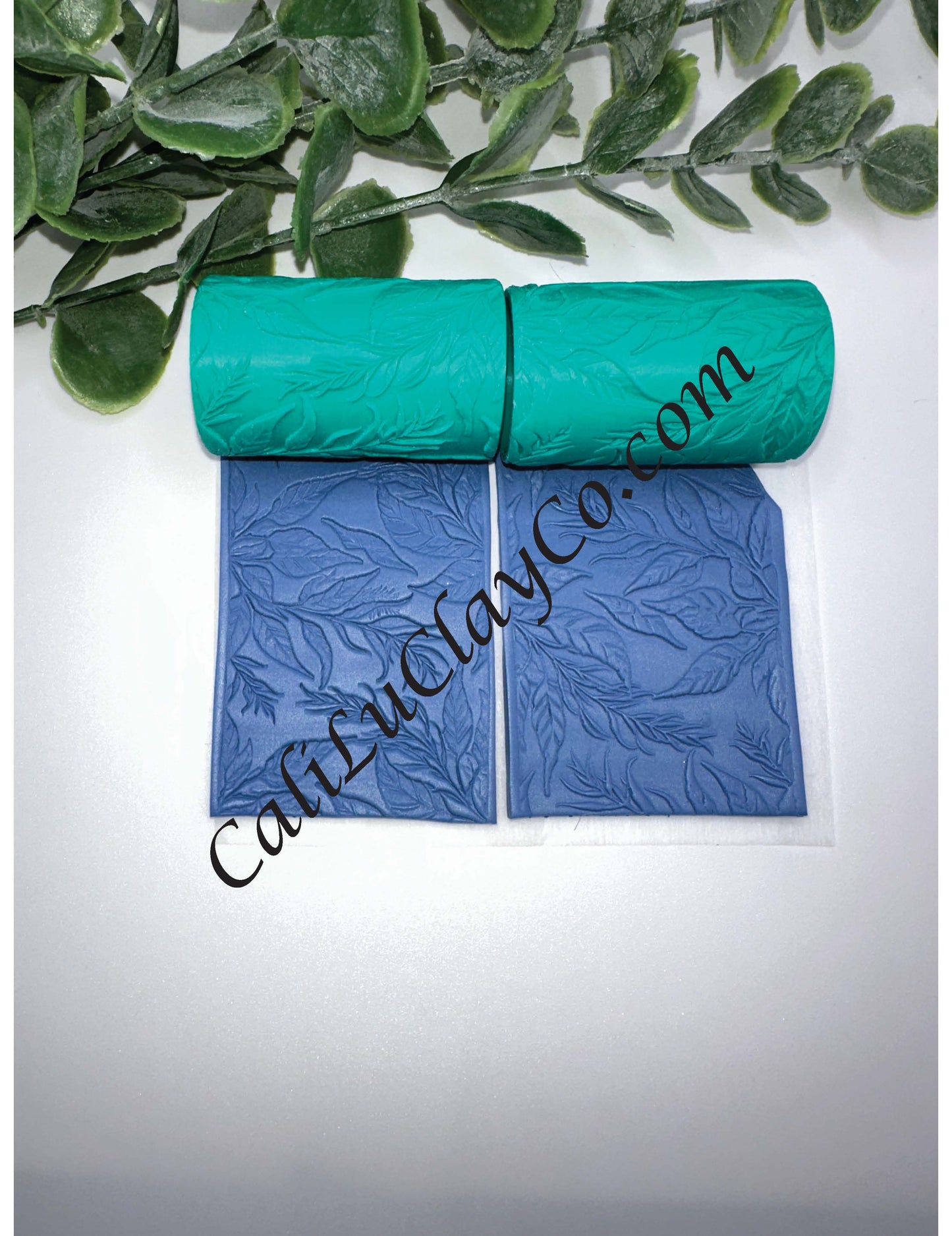 Flowy Foliage Texture Roller for Polymer Clay/Fondant/Cookie Dough