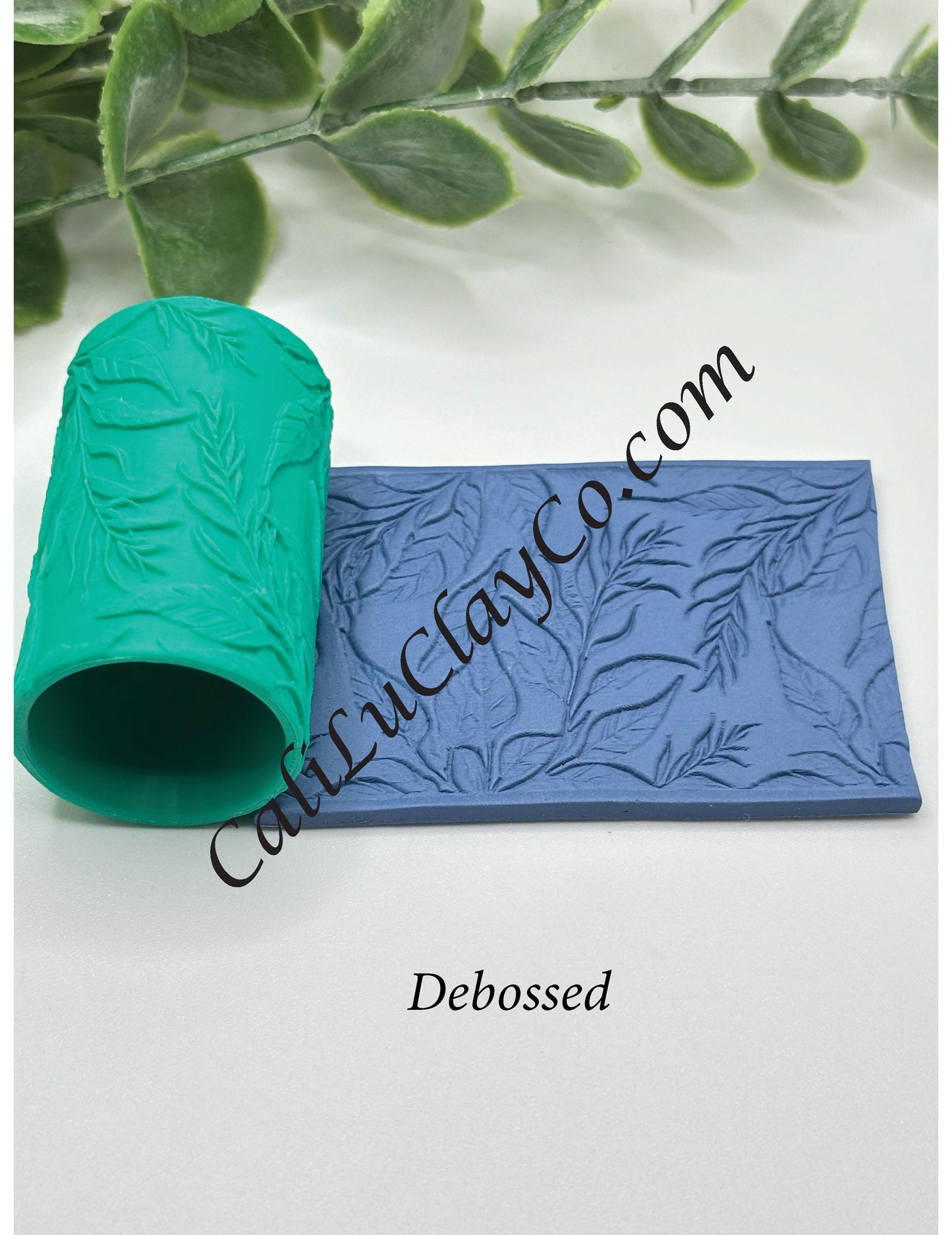 Flowy Foliage Texture Roller for Polymer Clay/Fondant/Cookie Dough