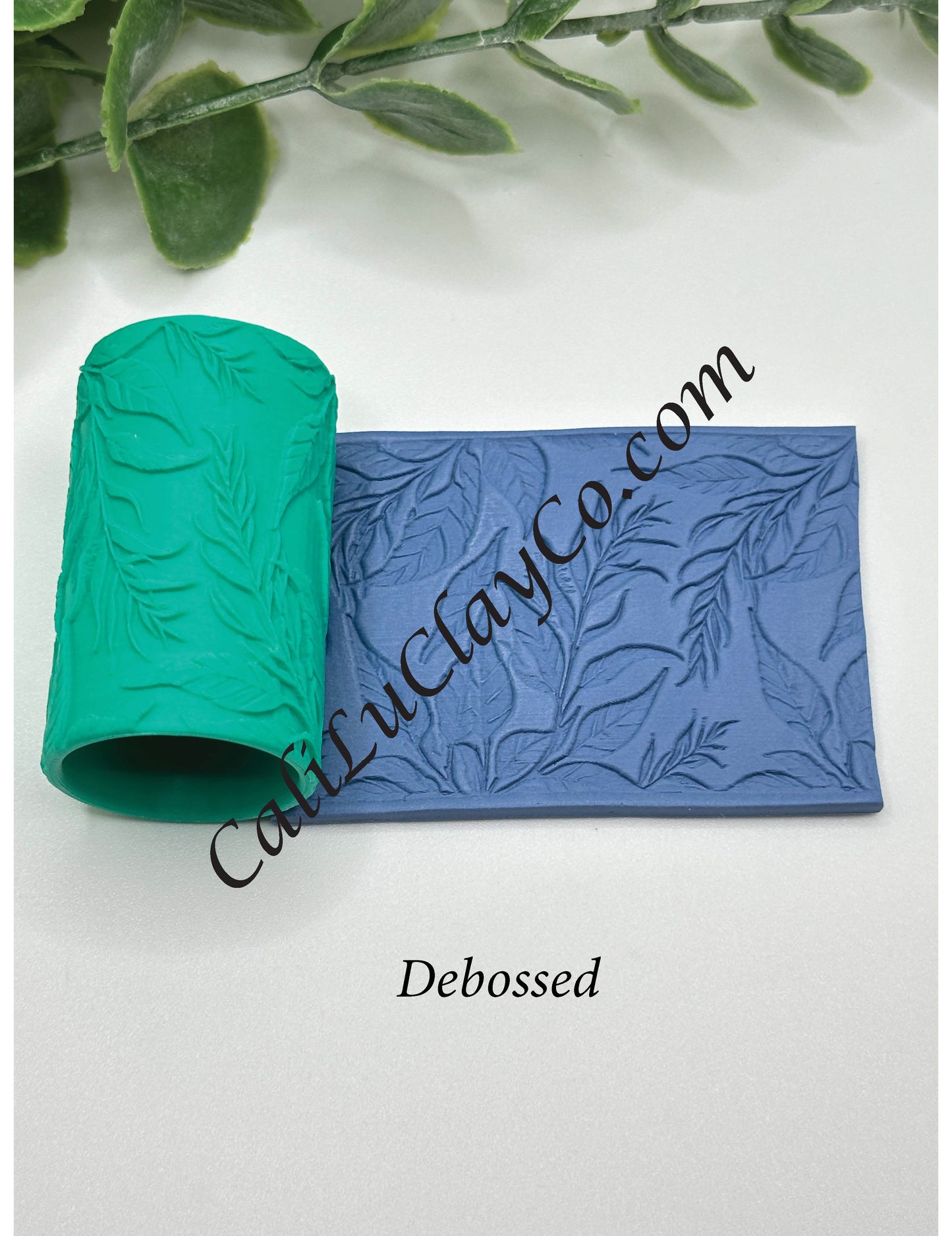 Flowy Foliage Texture Roller for Polymer Clay/Fondant/Cookie Dough