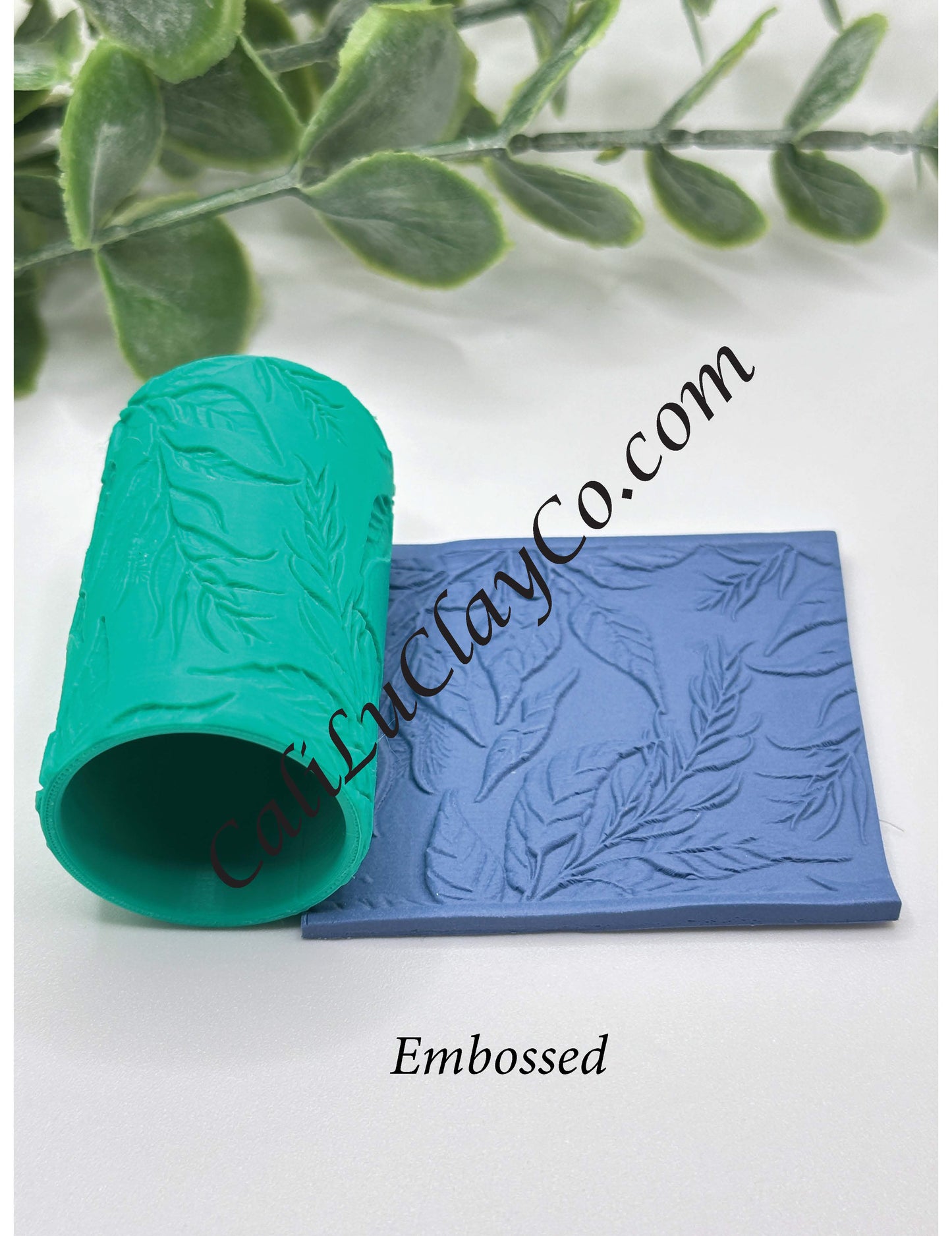 Flowy Foliage Texture Roller for Polymer Clay/Fondant/Cookie Dough