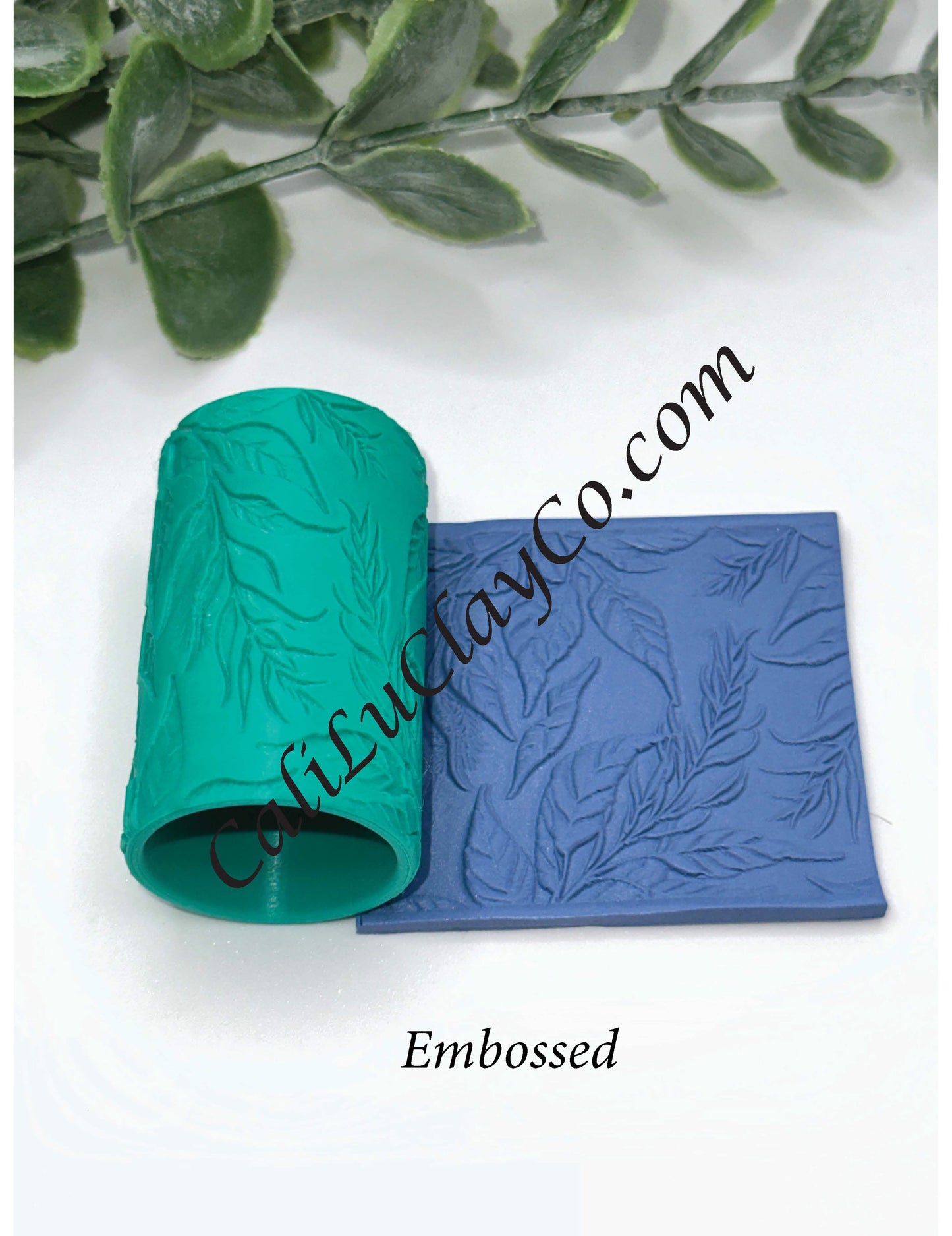 Flowy Foliage Texture Roller for Polymer Clay/Fondant/Cookie Dough