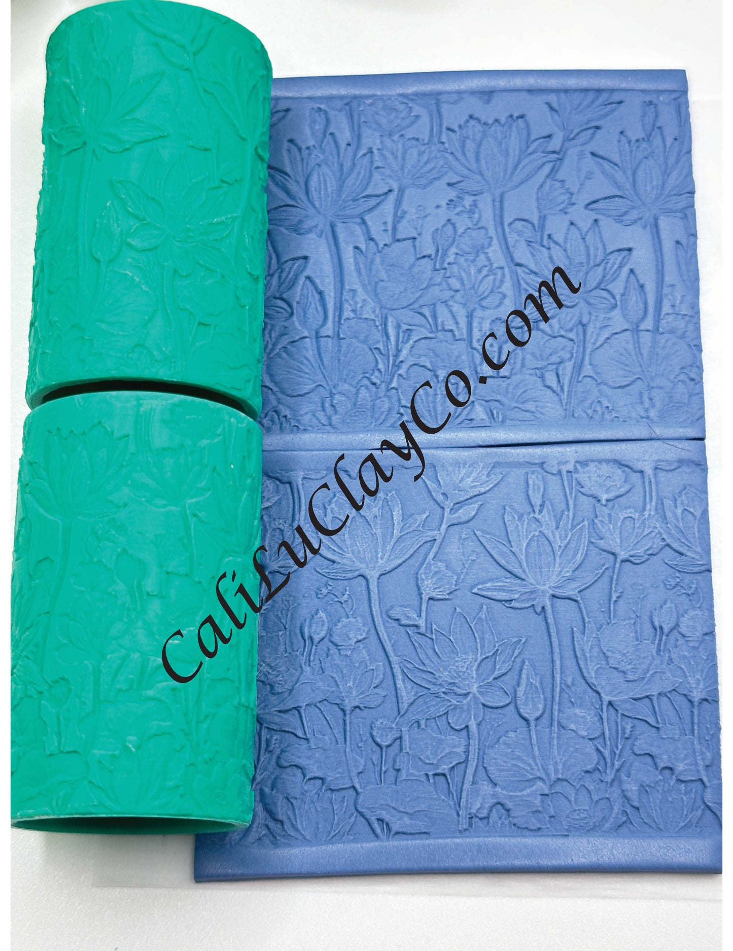 Lotus #2 Texture Roller for Polymer Clay/Fondant/Cookie Dough