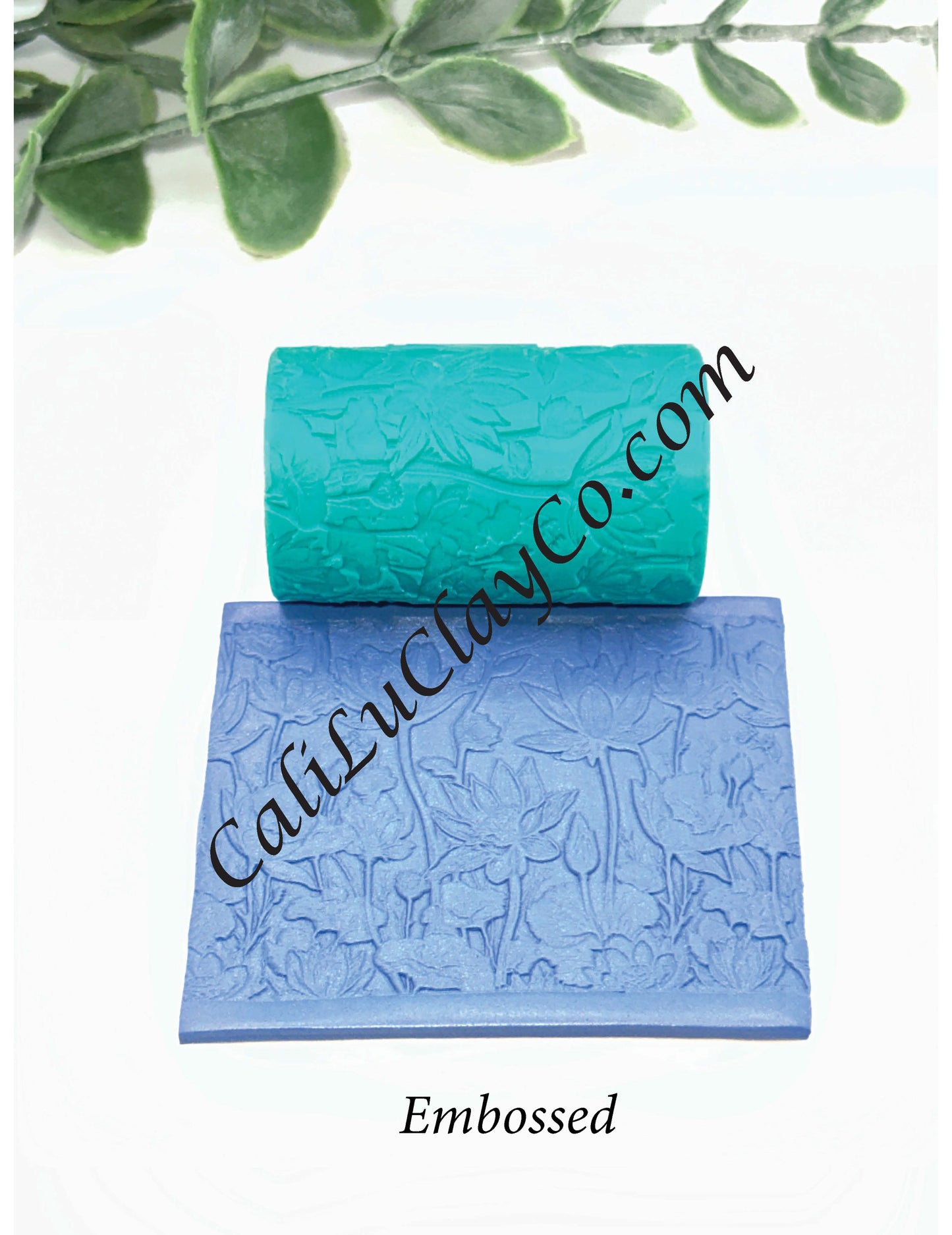 Lotus #2 Texture Roller for Polymer Clay/Fondant/Cookie Dough