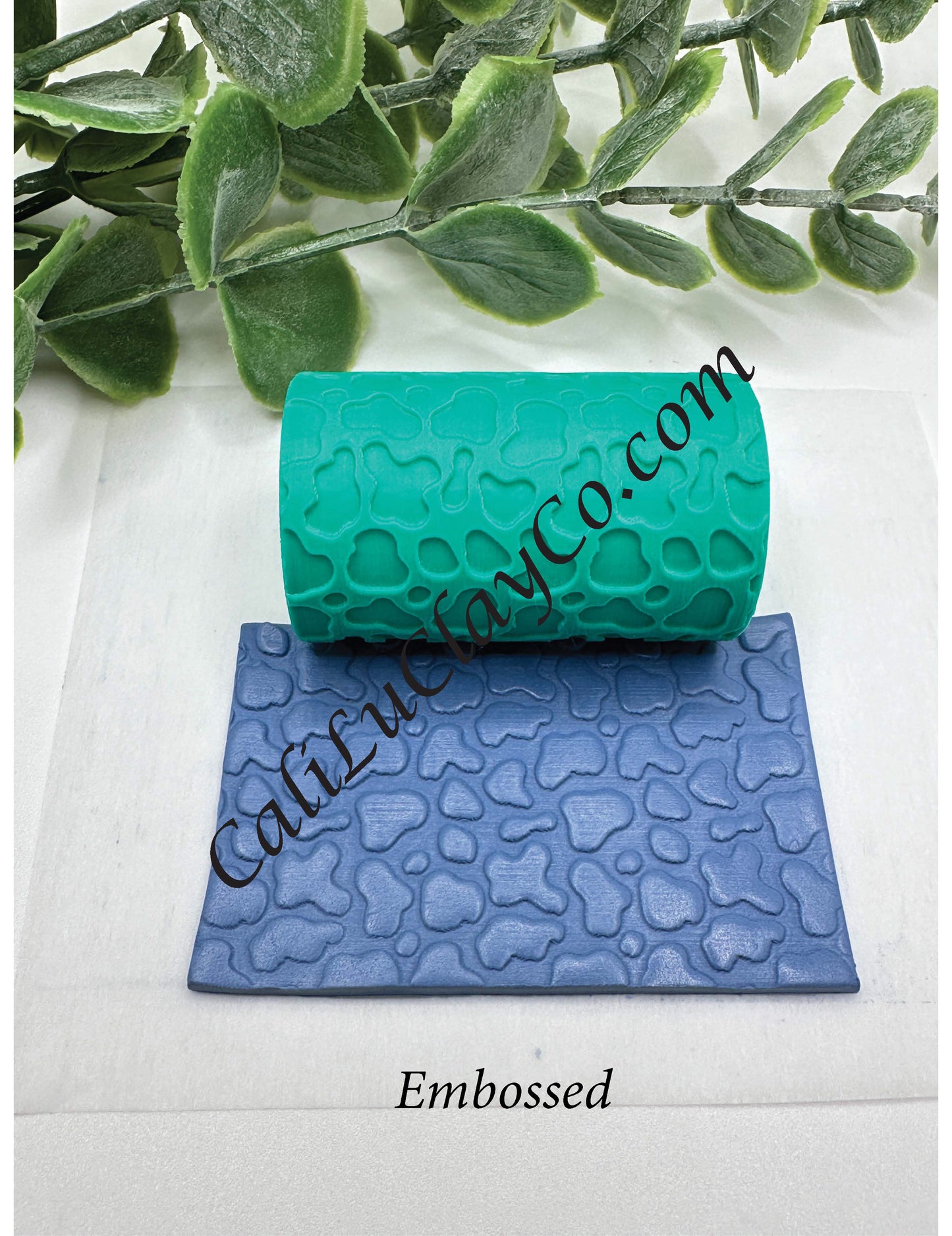 Cow Print Texture Roller for Polymer Clay/Fondant/Cookie Dough