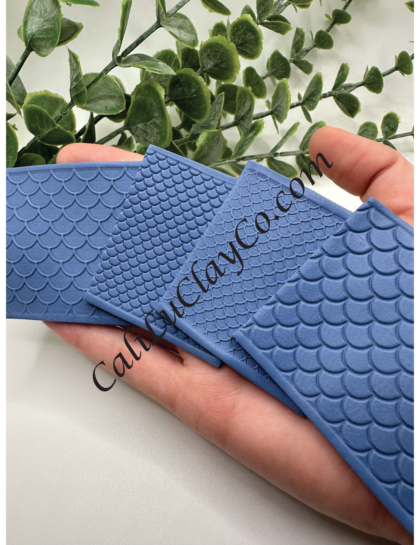 Mermaid Scales (Large) Texture Roller for Polymer Clay/Fondant/Cookie Dough