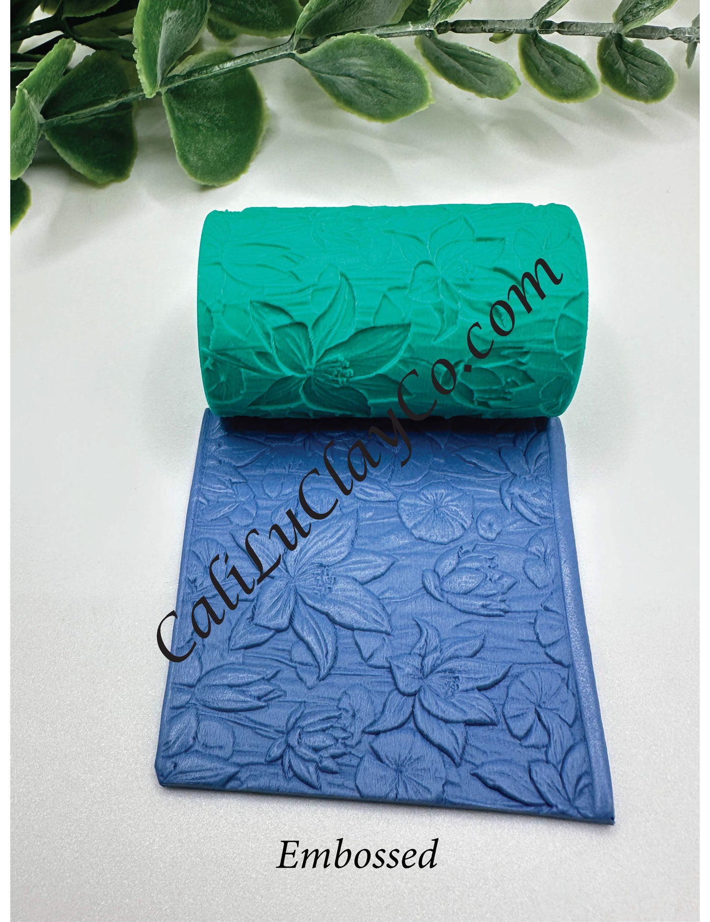 Lotus #3 Texture Roller for Polymer Clay/Fondant/Cookie Dough