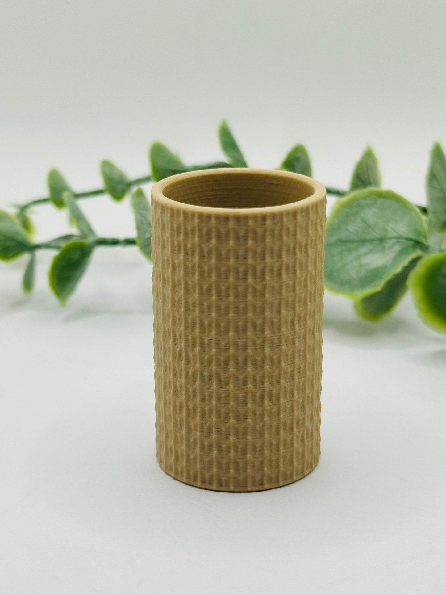 Thin Knit Linen Polymer Clay / Cookie Dough Texture Roller
