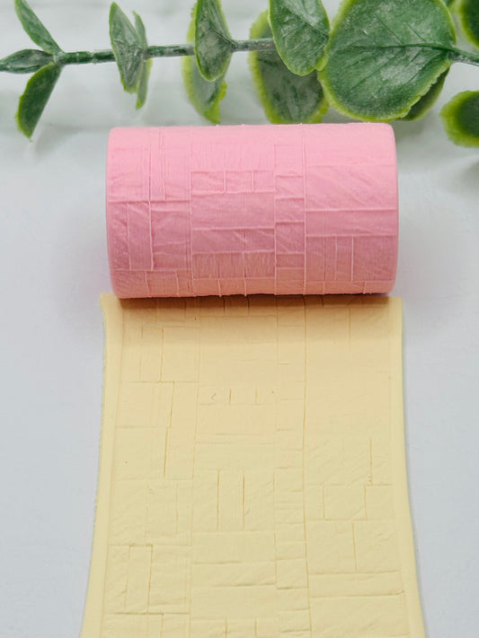 Marbled Tile Polymer Clay / Cookie Dough Texture Roller