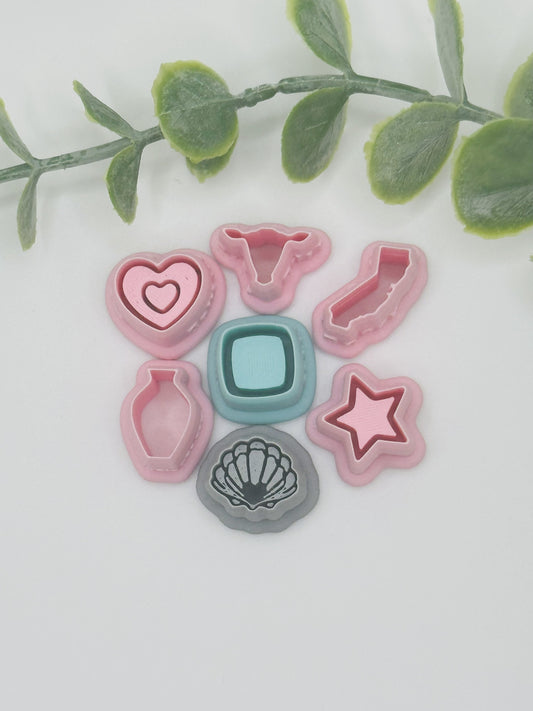 Stud Bundle #5 Polymer Clay Cutter Set