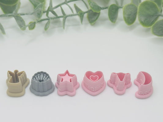 Stud Bundle #6 Polymer Clay Cutter Set