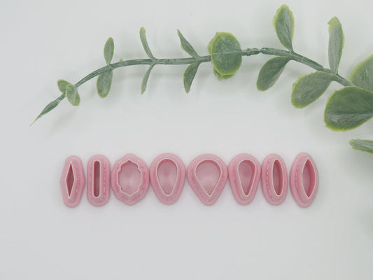 Drop Bundle - Multiple Sizes - #10 Polymer Clay / Cookie Cutter Set