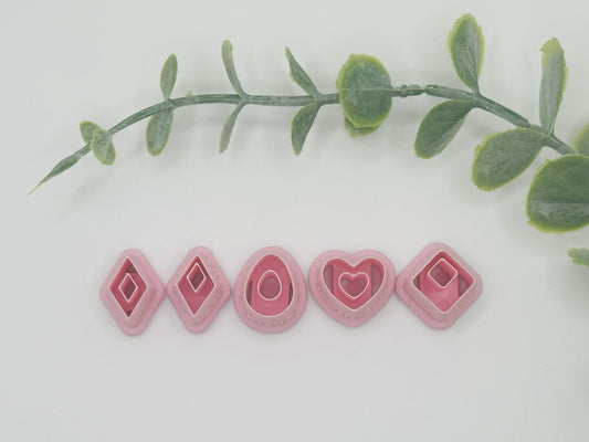Hoops Bundle - Multiple Sizes - #11 Polymer Clay / Cookie Cutter Set