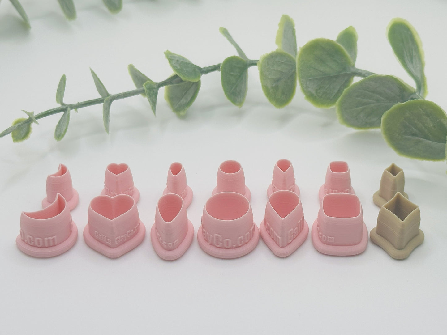 Essential Shapes Stud Cutters Bundle #15 Polymer Clay / Cookie Cutter Set