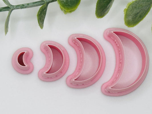 Crescent Moon Cookie Cutter / Polymer Clay Cutter