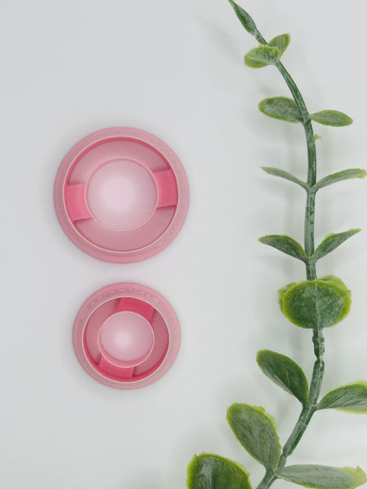 Round Hoop Cookie Cutter / Polymer Clay Cutter
