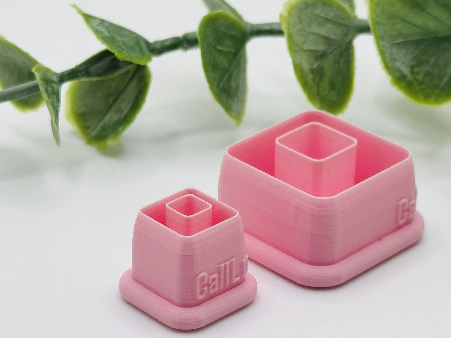 Square Diamond Hoop Cookie Cutter / Polymer Clay Cutter
