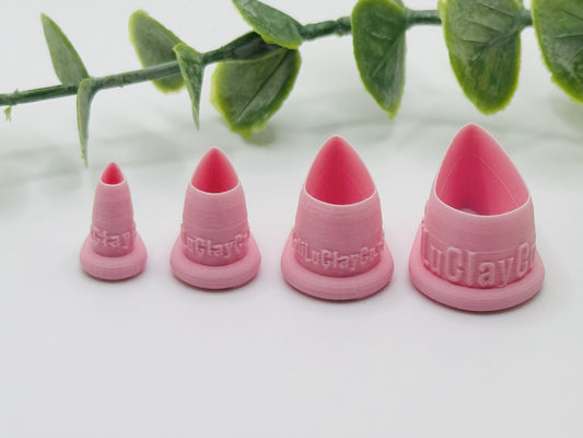 Tall Teardrop Cookie Cutter / Polymer Clay Cutter