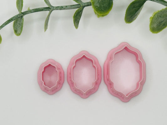 Morrocan Frame Cookie Cutter / Polymer Clay Cutter
