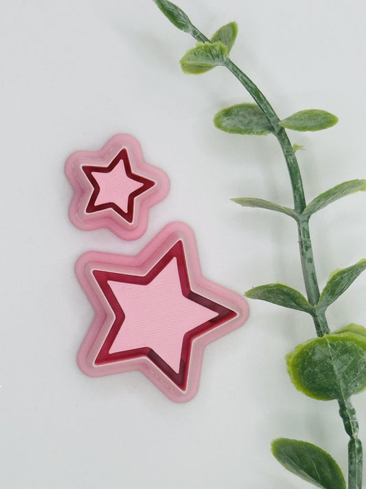 Star Bezel Cookie Cutter / Polymer Clay Cutter