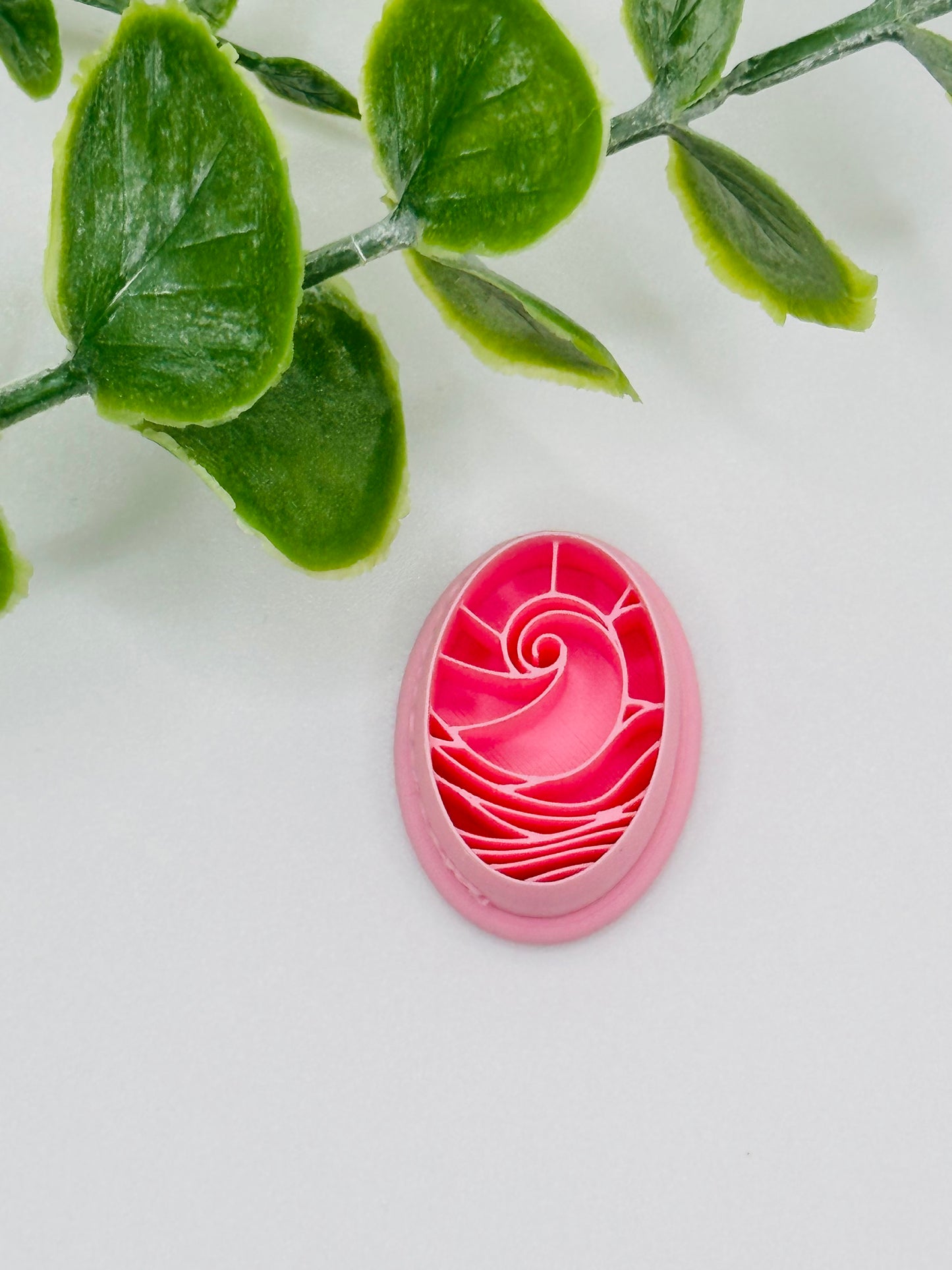 Sunshine & Waves Imprint Polymer Clay Cutter